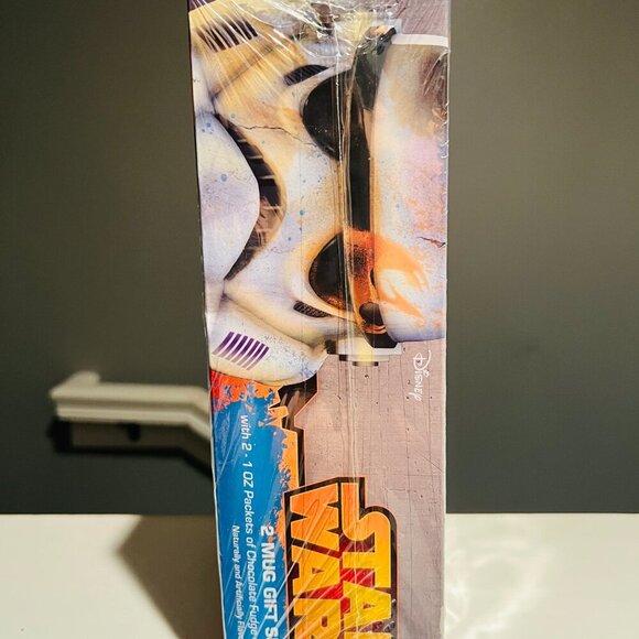 💫 Disney Star Wars Rogue One 2-Mug Gift Set w/ Cocoa Mix – NEW in Sealed Box! - Picture 4 of 6